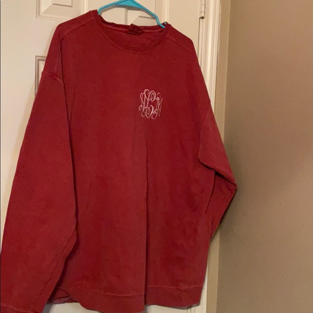 Comfort Colors 2XL Mongrammed Sweatshirt